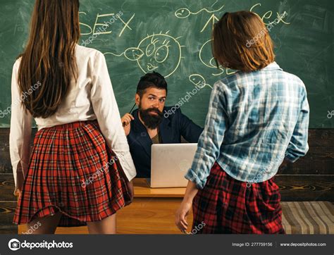 Homework for the girls includes exploring. . Sex in class